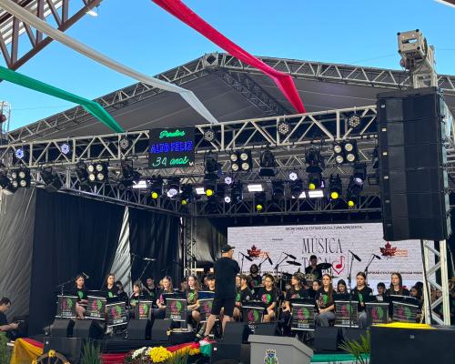Cobertura de Palco