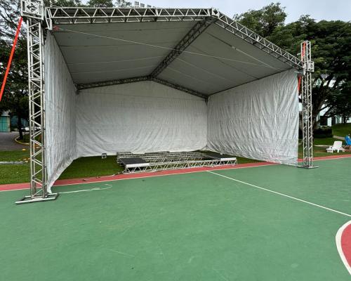 Cobertura de Palco