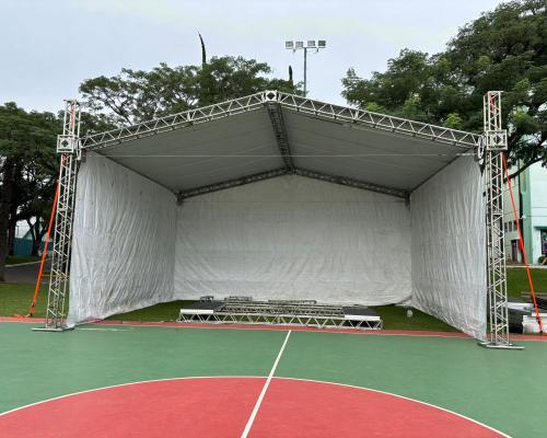 Cobertura de Palco