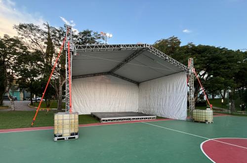 Cobertura de Palco