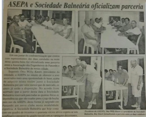 Reunião e assinatura do Contrato.