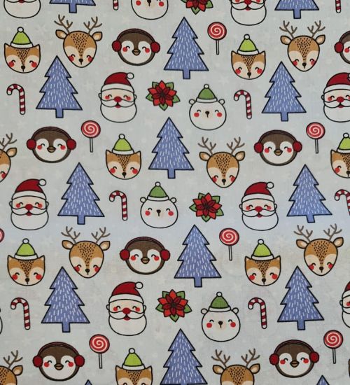 Tecido Tricoline Coleção Natal