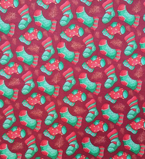 Tecido Tricoline Digital Coleção Natal