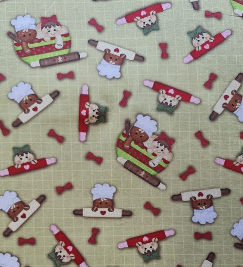 Tecido Tricoline Digital Coleção Natal