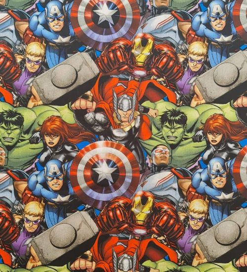 Tecido Tricoline Digital Coleção Marvel