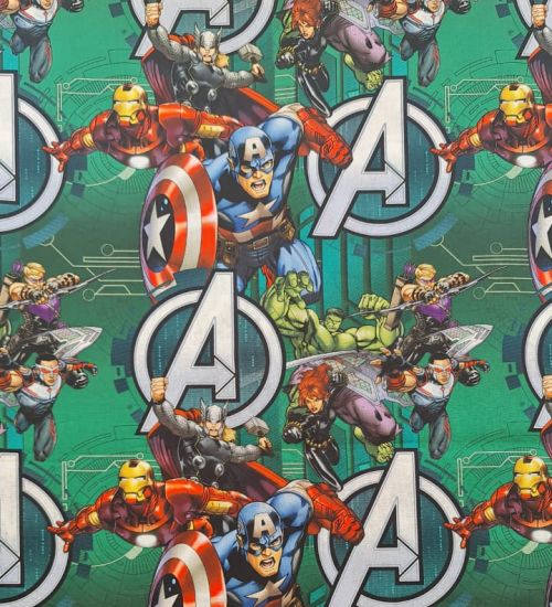 Tecido Tricoline Digital Coleção Marvel
