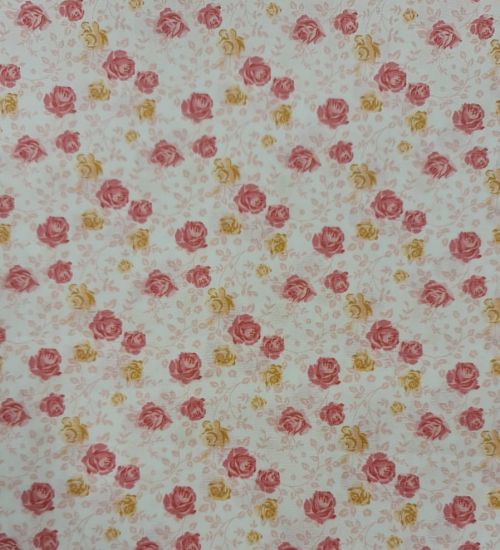 Tecido Tricoline Coleção Blush Blossom