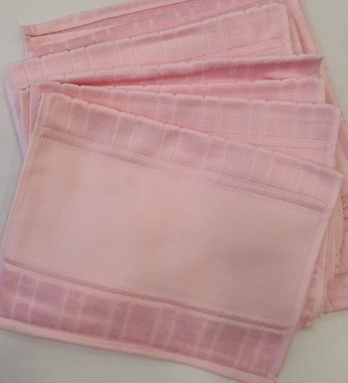 Toalha Lavabo Rosa