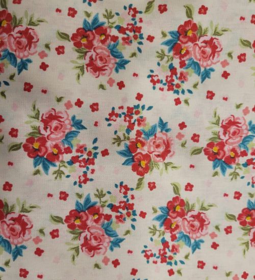 Teicido Floral Estampado