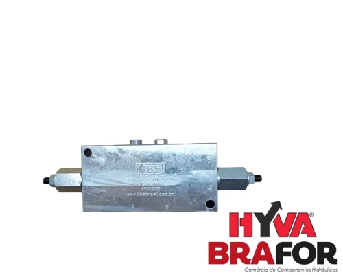 VALVULA CONTRA BAL DUPLA EM LINHA