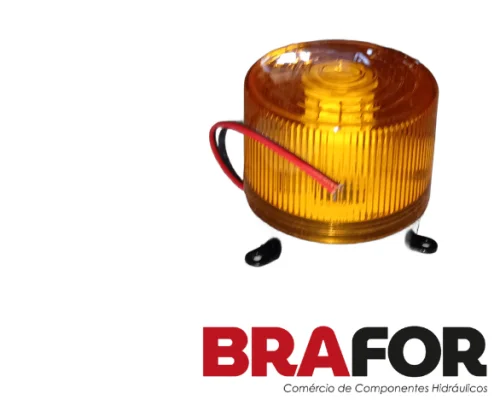 GIROFLEX LED 12V/24V 54 LEDS AMBAR