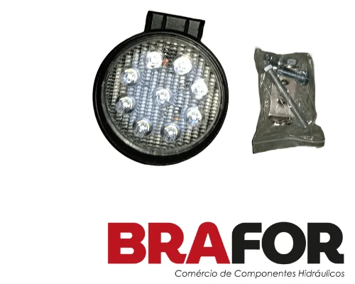 FAROL AUXILIAR 9 LEDS 600K