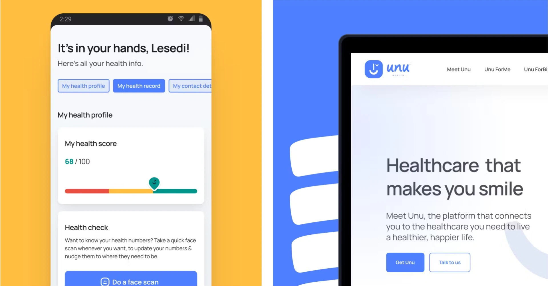 Unu - Digital care for real lives