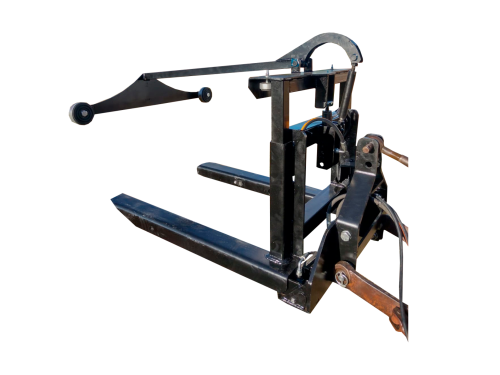 Tombador de Bins por Colindro Hidráulico