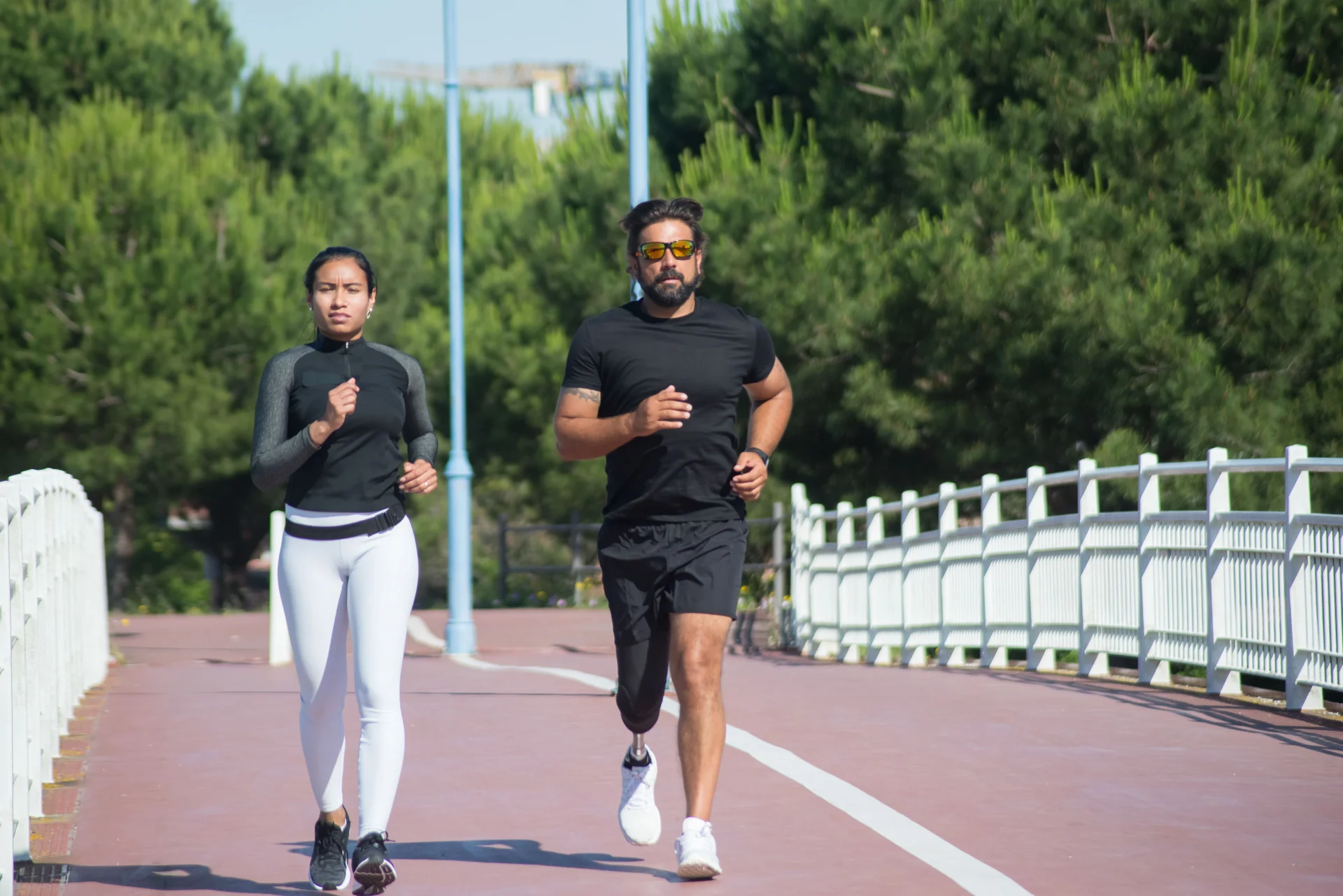 Corrida no Ibirapuera + massagem