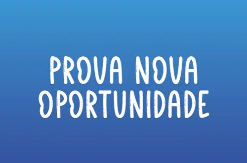 Provas de Nova Oportunidade