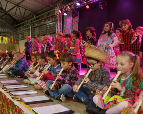 Uma noite de alegria e tradição na Festa de São João do Colégio