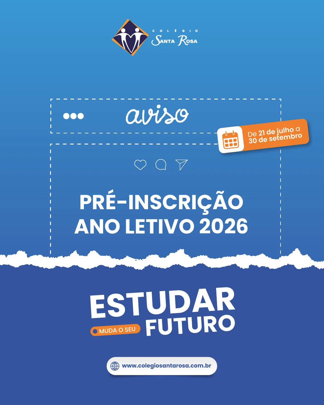 Processo de Admissão de Novos Alunos 2026