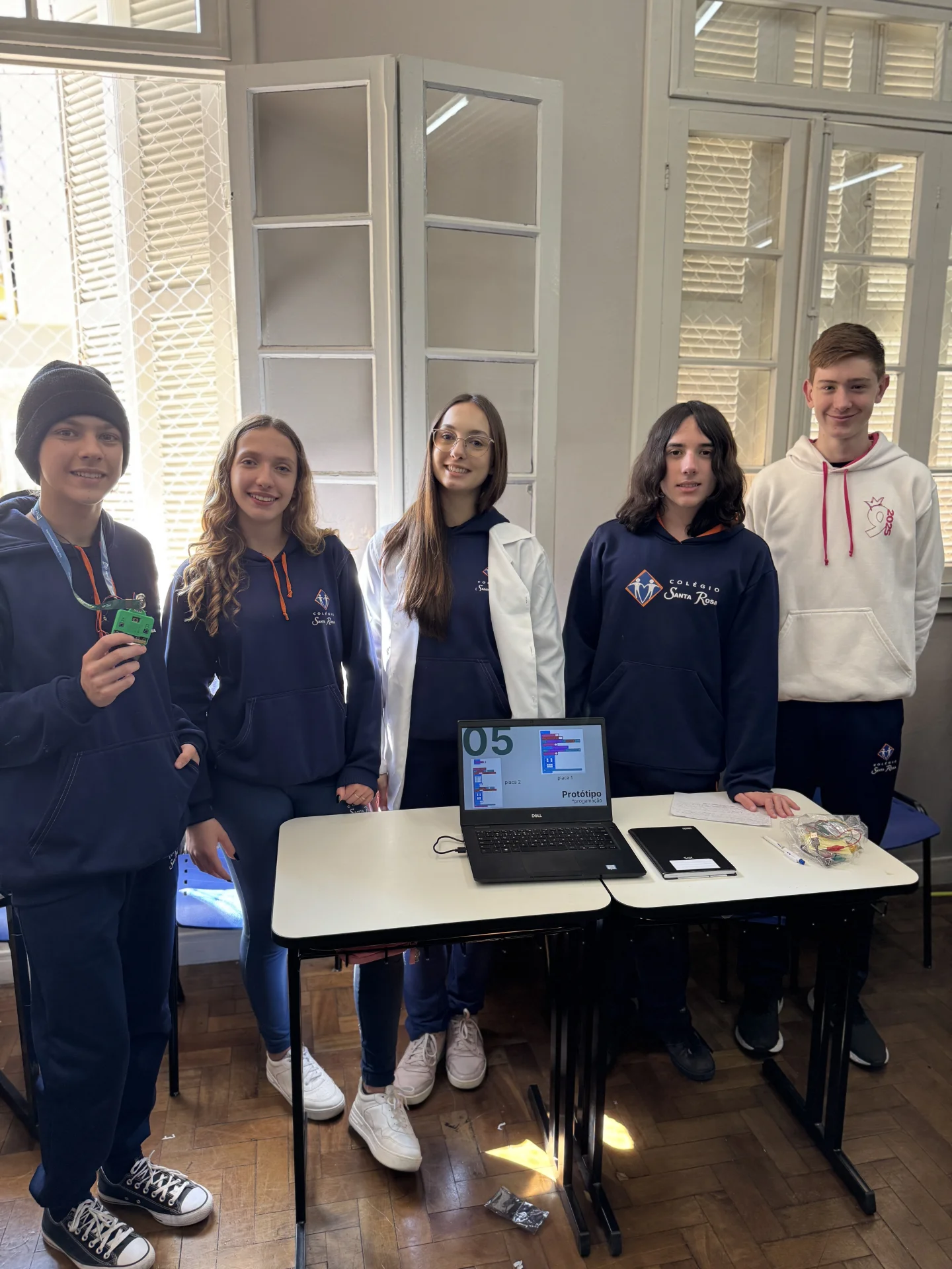 Alunos do 9º ano apresentam projetos com Micro:bit