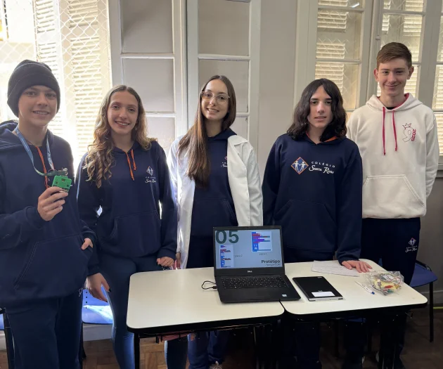 Alunos do 9º ano apresentam projetos com Micro:bit