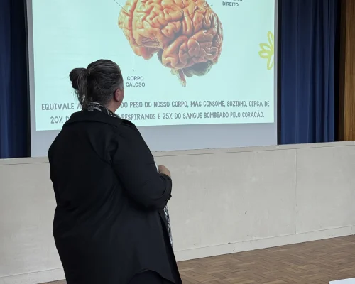 Palestra sobre neurodesenvolvimento e uso de telas na infância