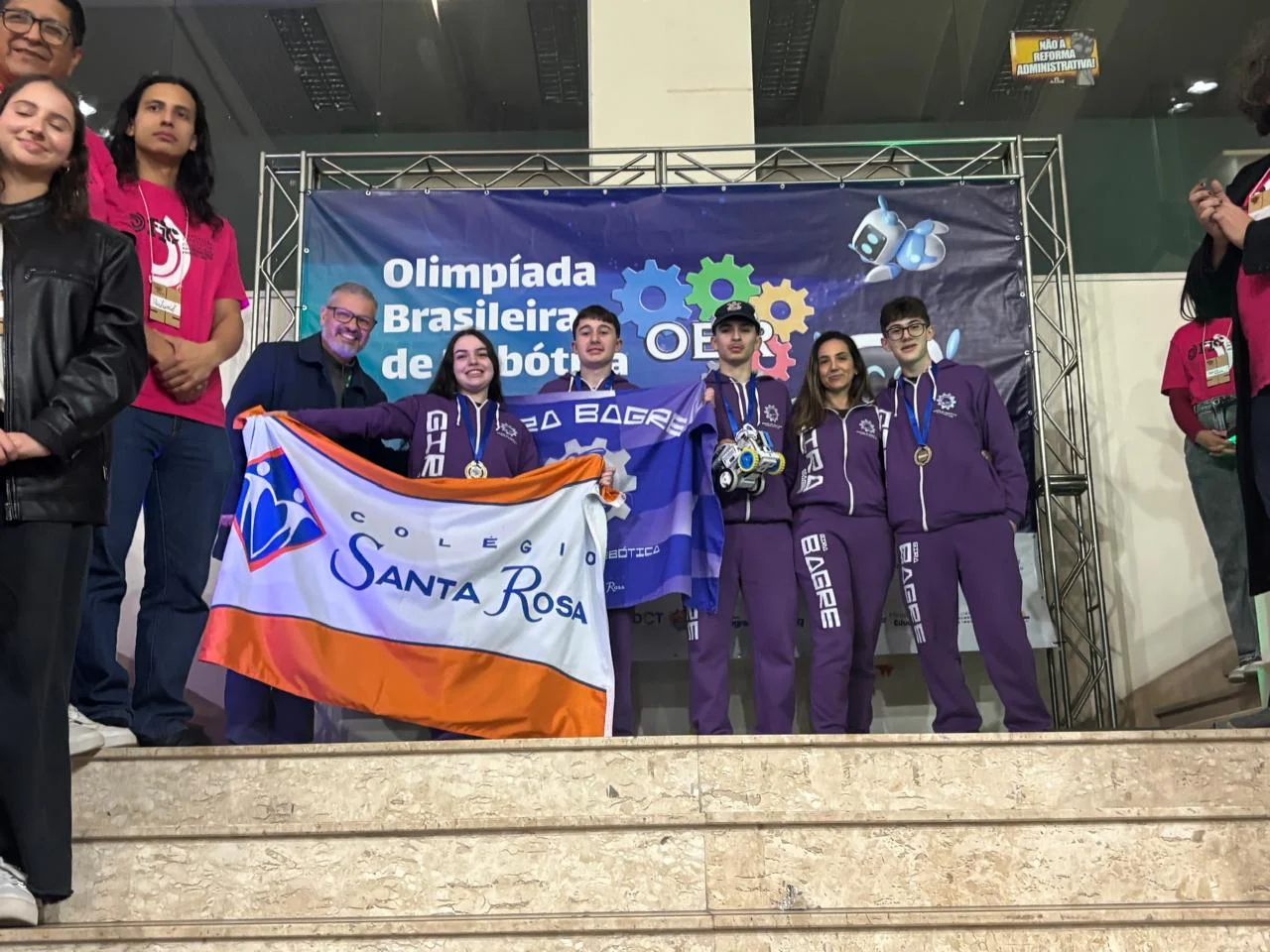 Equipe de Robótica conquista título regional da OBR