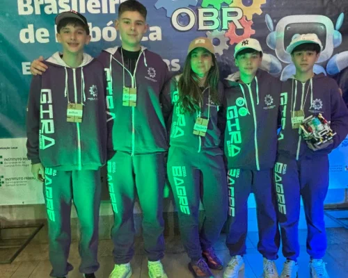 Equipe de Robótica conquista título regional da OBR
