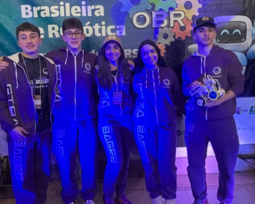 Equipe de Robótica conquista título regional da OBR