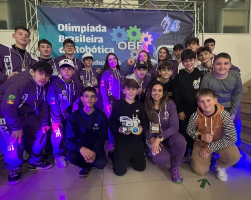 Equipe de Robótica conquista título regional da OBR