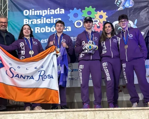 Equipe de Robótica conquista título regional da OBR