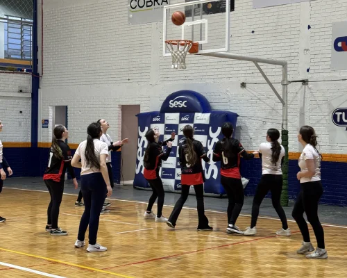 Interséries de Basquete movimentam a escola