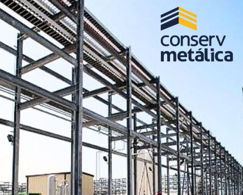 Construção de Pipe Rack e Passarelas