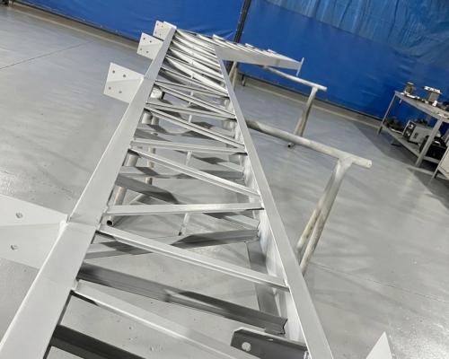Construção de Pipe Rack e Passarelas