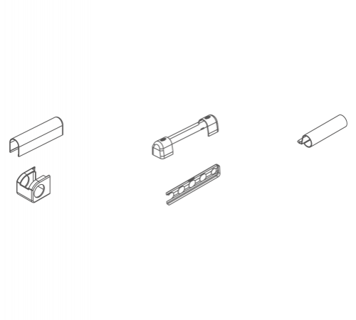 Conjunto de capas dobradiça Oscilo