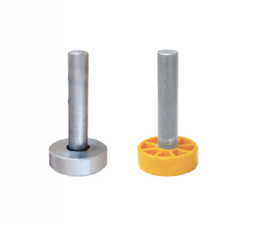 Roldana guia s/ anel para porta de contrapeso s/ rolamento