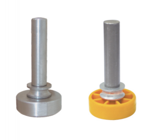 Roldana guia c/ anel para porta de contrapeso s/ rolamento