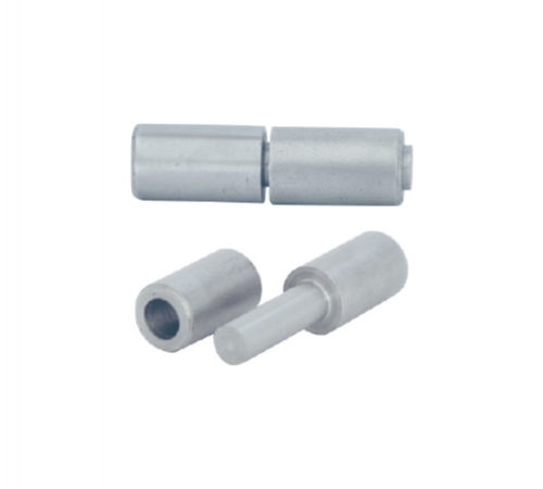 Dobradiça cilíndrica pino fixo