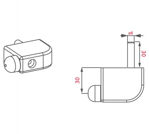 Freio Porta Elevadora