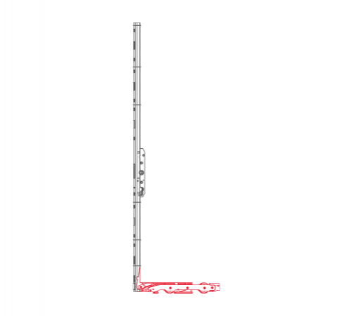 Cremona E27,5 Altura 2200-2600mm Porta Elevadora