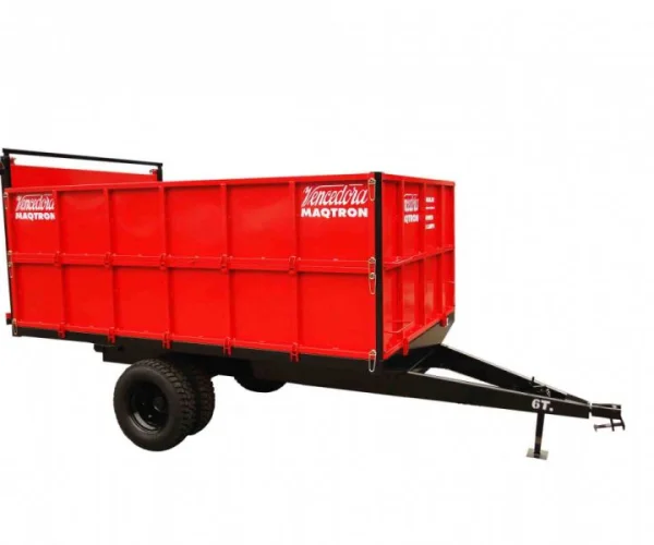 CARRETA METÁLICA M-6000 8m³ MAQTRON