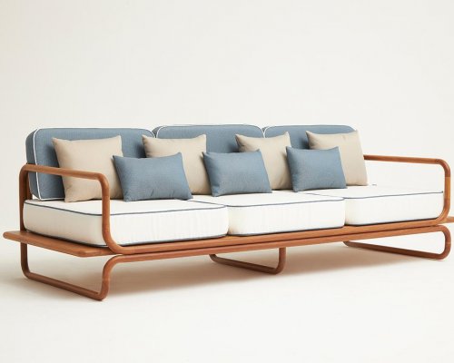 Conjunto: Sofá e Mesa de Centro Carnival