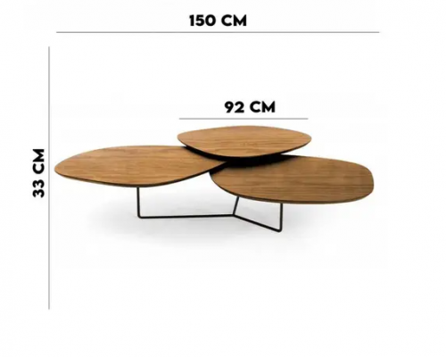 Mesa de Centro Drie