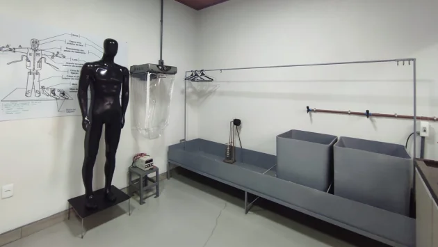 Ensaios de Vestimentas Condutivas