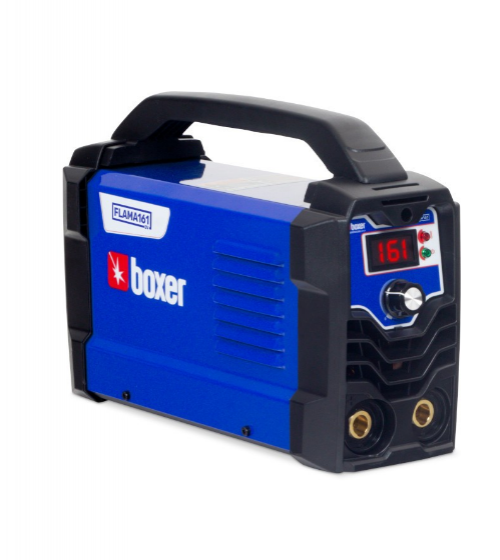 Máquina De Solda Boxer Flama 161 Bivolt Azul 110v/220v