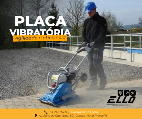 Placa Vibratória
