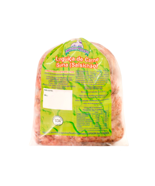 Linguica de Carne Suína (salsichão)