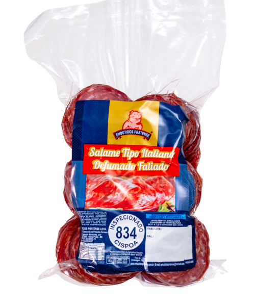 Salame Tipo Italiano Defumado Fatiado 1 Kg