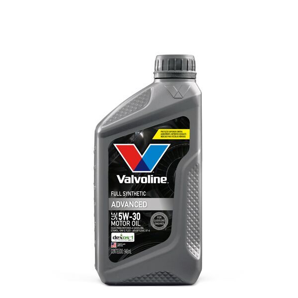 ÓLEO VALVOLINE ADVANCED FULL SYNTHETIC SP 5W30