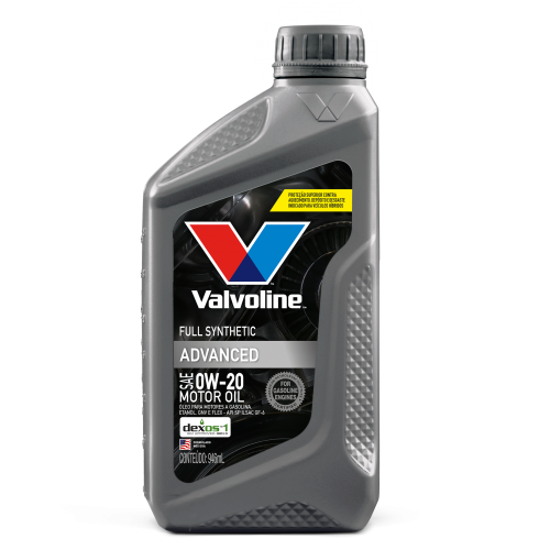 ÓLEO VALVOLINE Advanced Full Synthetic SP 0W20