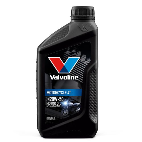 ÓLEO VALVOLINE MOTORCYCLE 4T 20W50 MINERAL